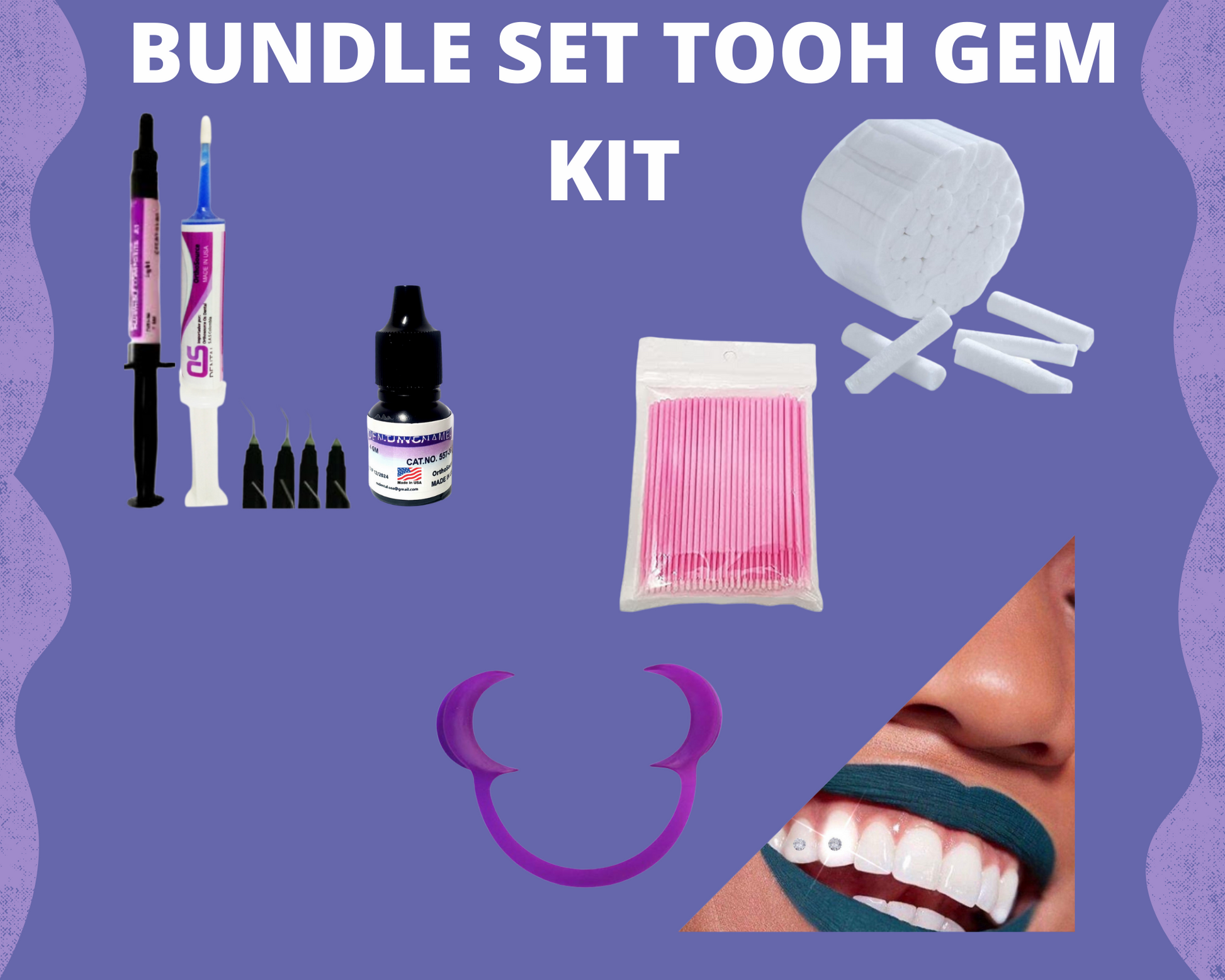 Tooth hot sale gem adhesive